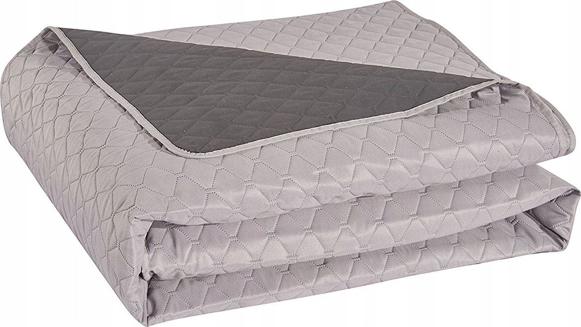Decoking Narzuta Axel szaro-srebrna r. 240x260 cm