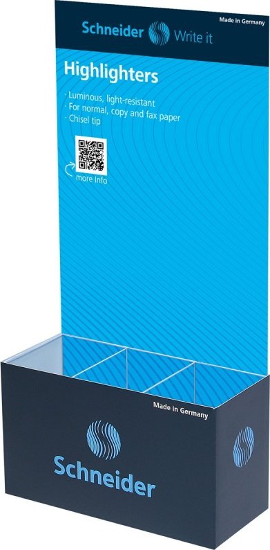 Schneider Display uniwersalny SCHNEIDER na zakreślacze (pusty)