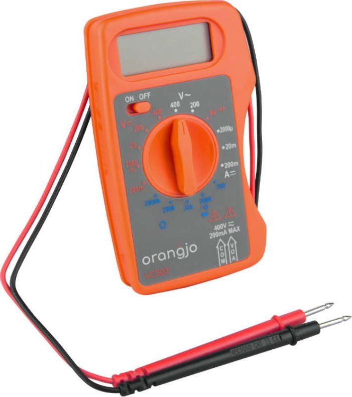 Amewi Orangjo VC503 Miernik cyfrowy uniwersalny mały