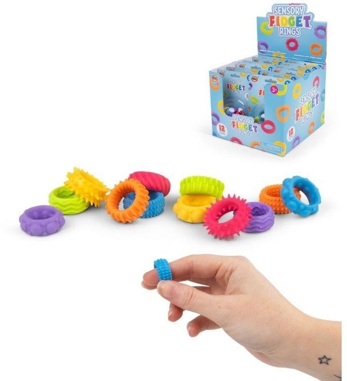 Pierścienie antystresowe sensoryczne