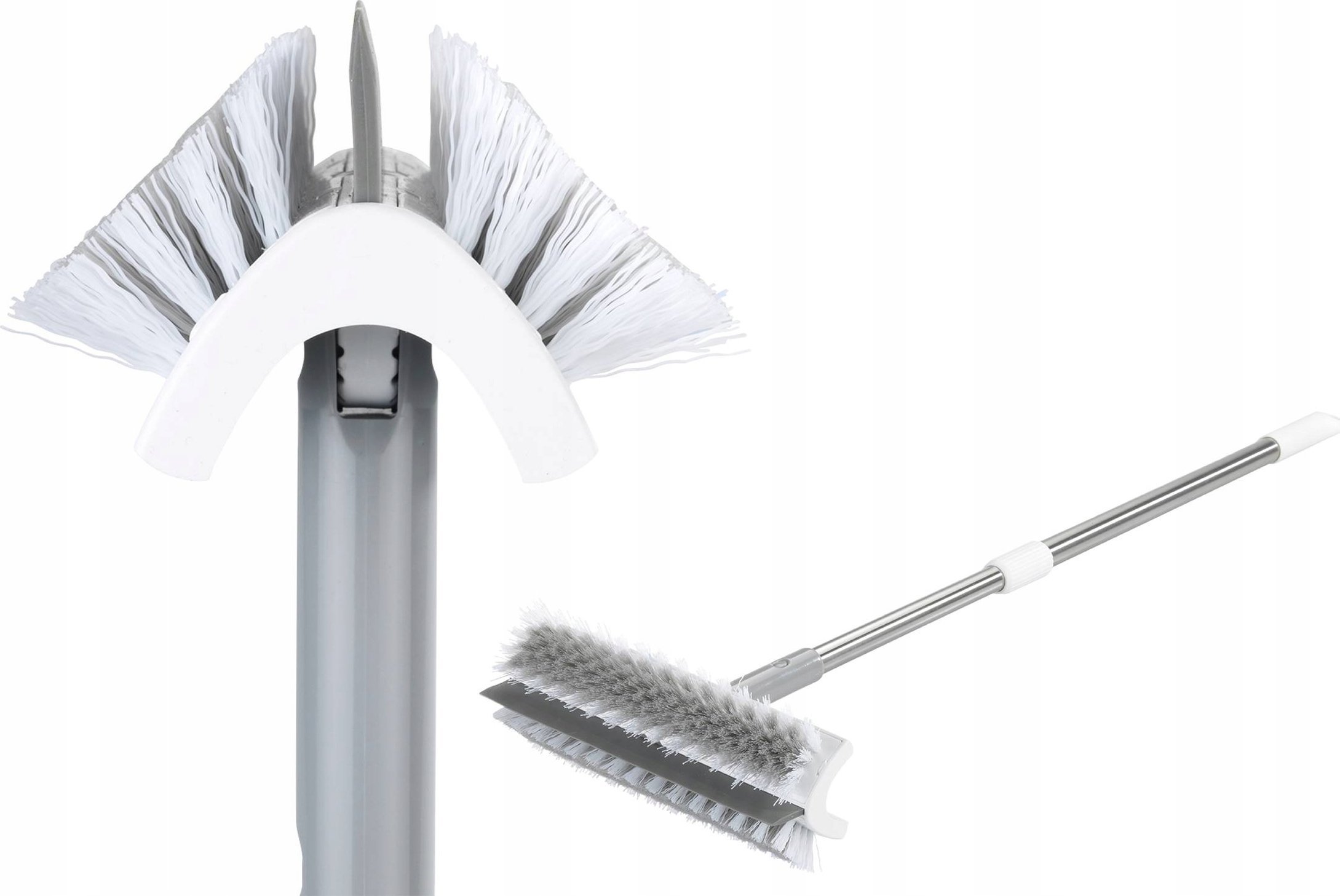 Maximex Szczotka do zamiatania ze ściągaczką, 2w1