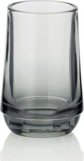 Kela Kubek szklany śred. 7,5x12 cm szary