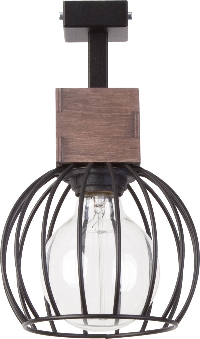 Lampa sufitowa Sigma Brązowa lampa podsufitowa do sypialni Sigma Milan 31569