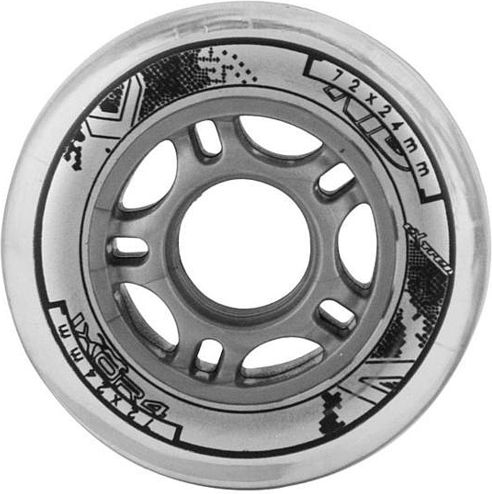 Nils Extreme Kółka PU 72x24 82A przezroczyste (16-30-015)