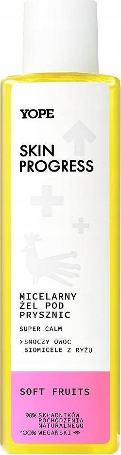 Yope Micelarny żel pod prysznic SUPER CALM - SOFT FRUITS, 200 ml