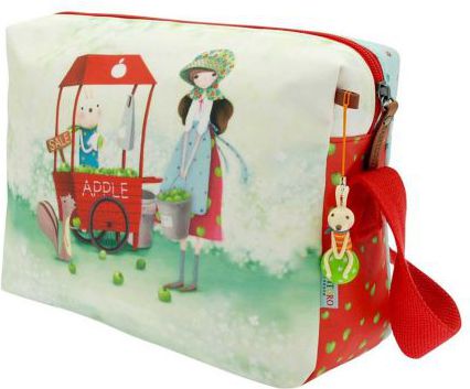 Santoro Torba na ramię z nadrukiem An Apple A Day (252544)