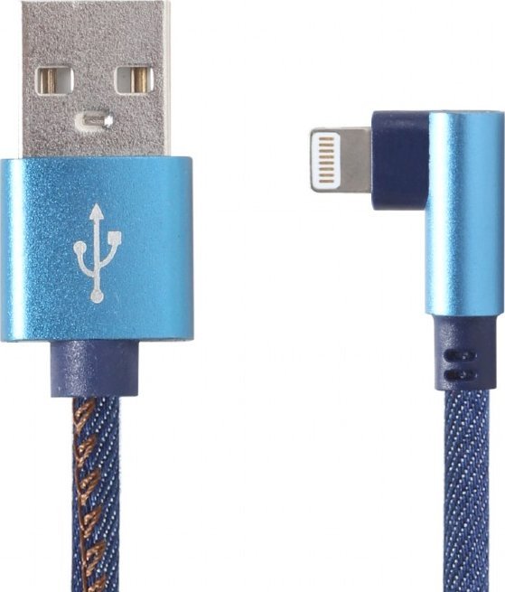 Kabel USB Gembird USB-A - Lightning 1 m Niebieski (CC-USB2J-AMLML-1M-BL)