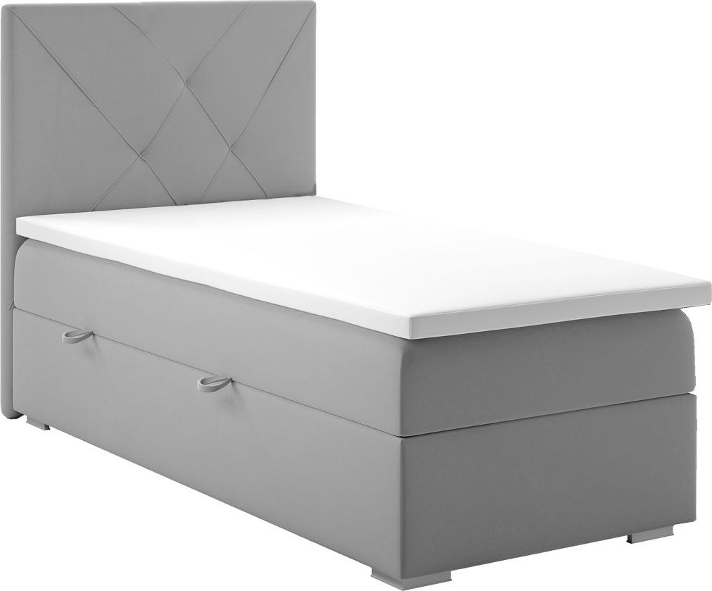 Elior Pojedyncze łóżko boxspring Pascal 90x200 - 58 kolorów