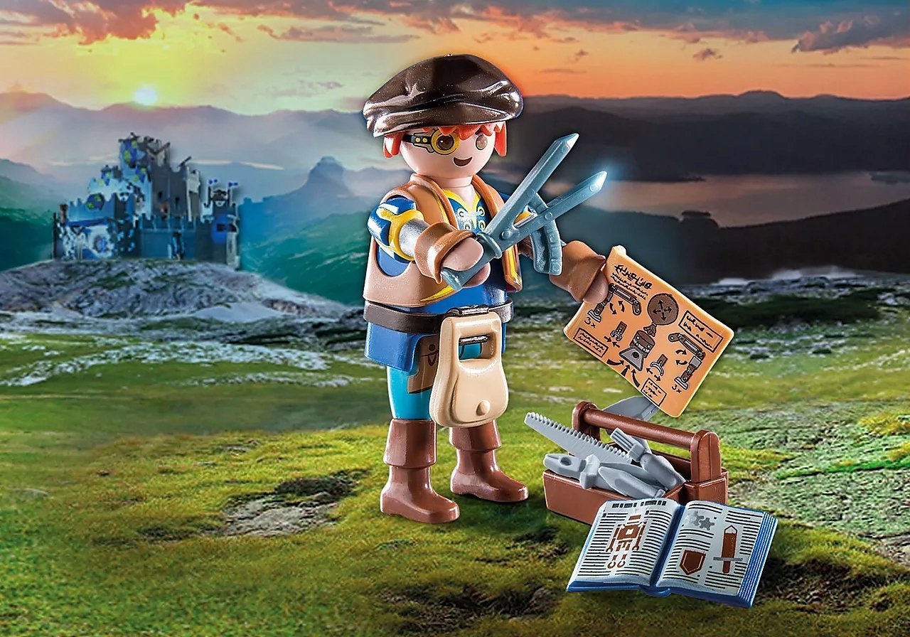 Playmobil Playmobil Novelmore - Dario z narzędziami 71302