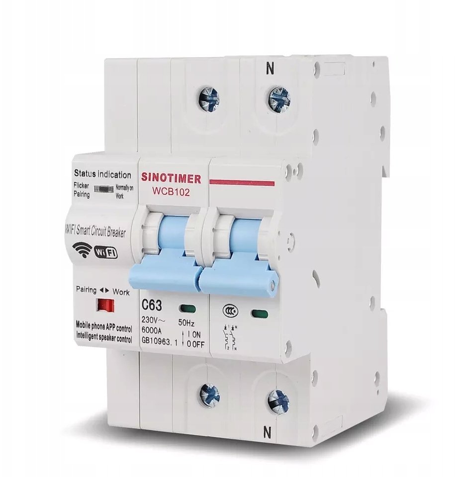 Wyłącznik nadprądowy / bezpiecznik - Zigbee 2P