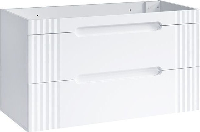 Comad Szeroka szafka pod umywalkę, Fiji, 120x46x62 cm, biały, mat