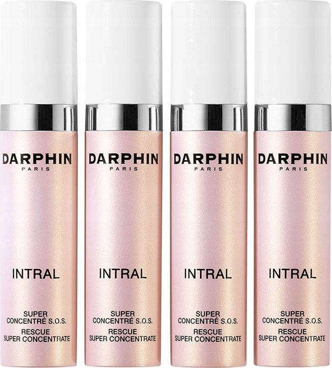 Darphin Set, Darphin, Intral - Rescue, Vitamin E, Soothe/Stabilize & Strengthen, Concentrate, For Face, 4 pcs, 7 ml For Women