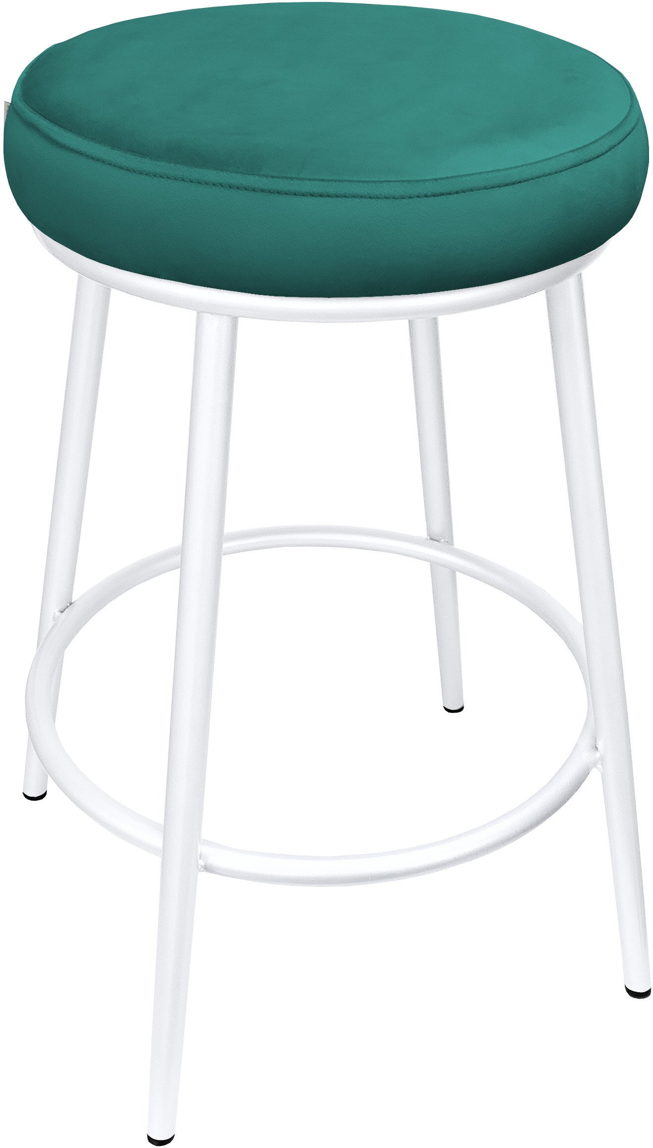 Hoker krzesło barowe Ben podstawa biała MG20