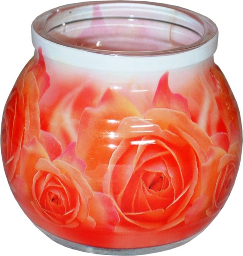 Admit MIRAL Świeca zapachowa ROSE szklanka powlekana