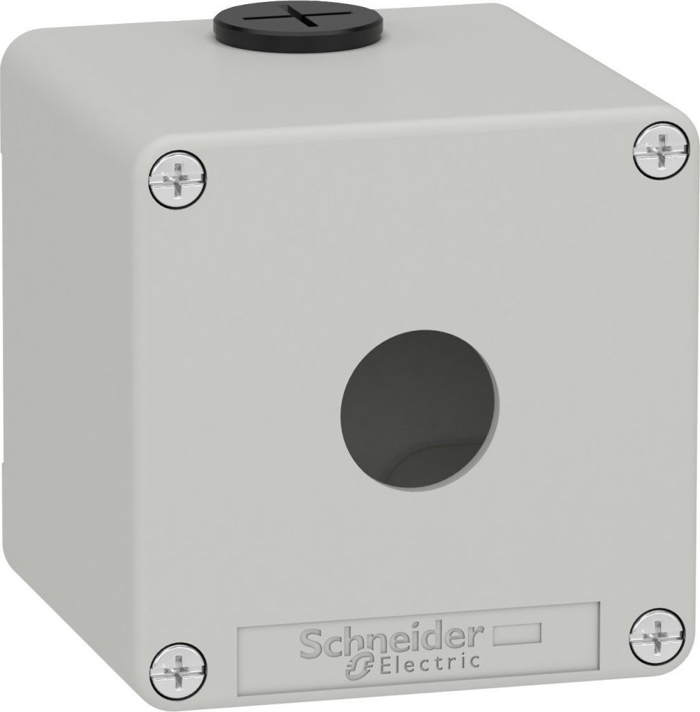 Schneider Harmony XAP Kaseta sterownicza pusta szara 1 otwór XAPD1501