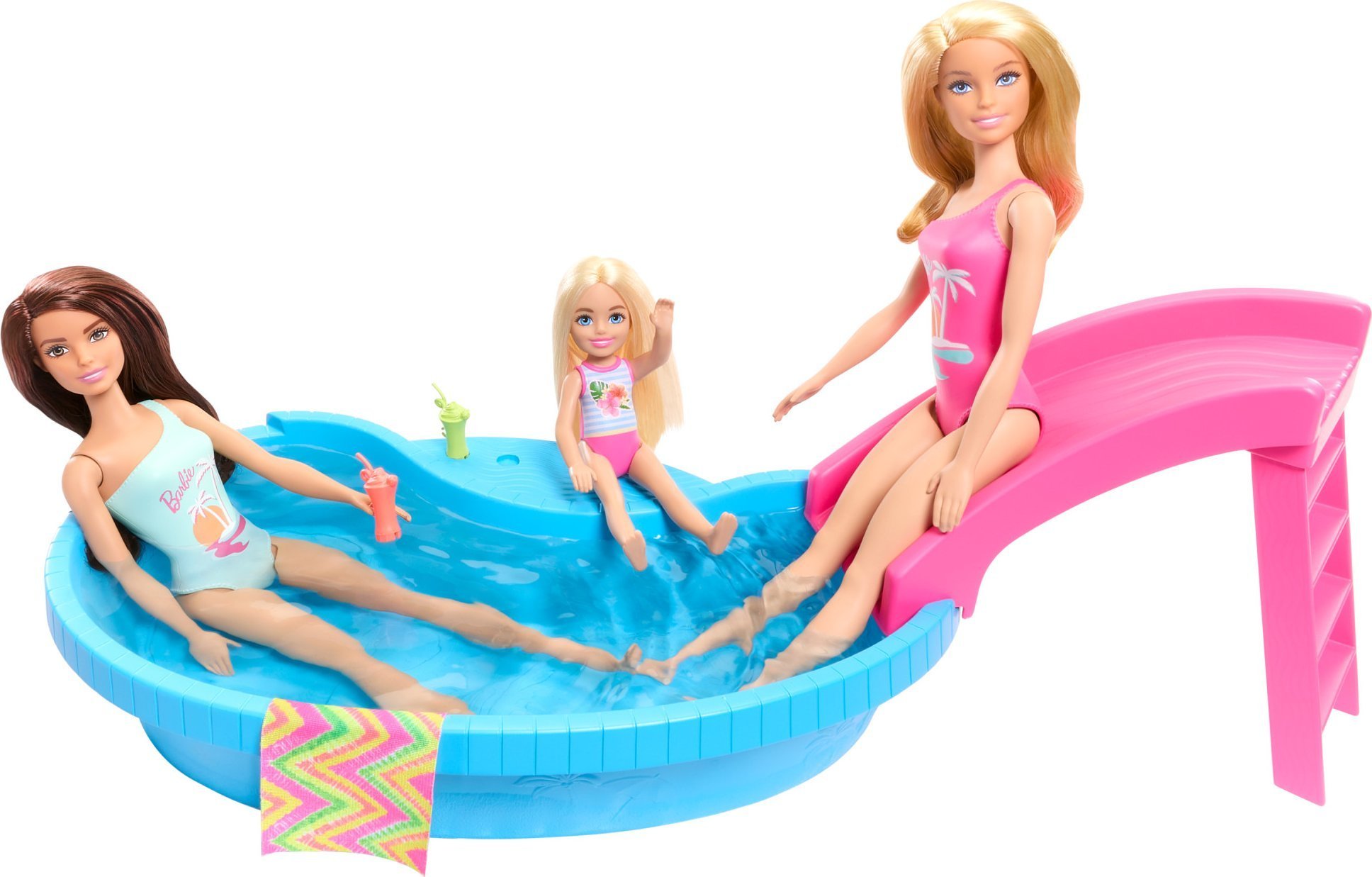 Barbie Basen + Lalka Zestaw HRJ74