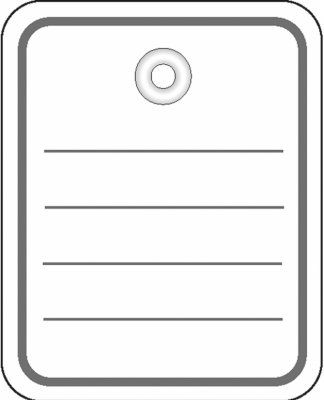 Herma Zawieszka towarowa 40x50 mm (6820)