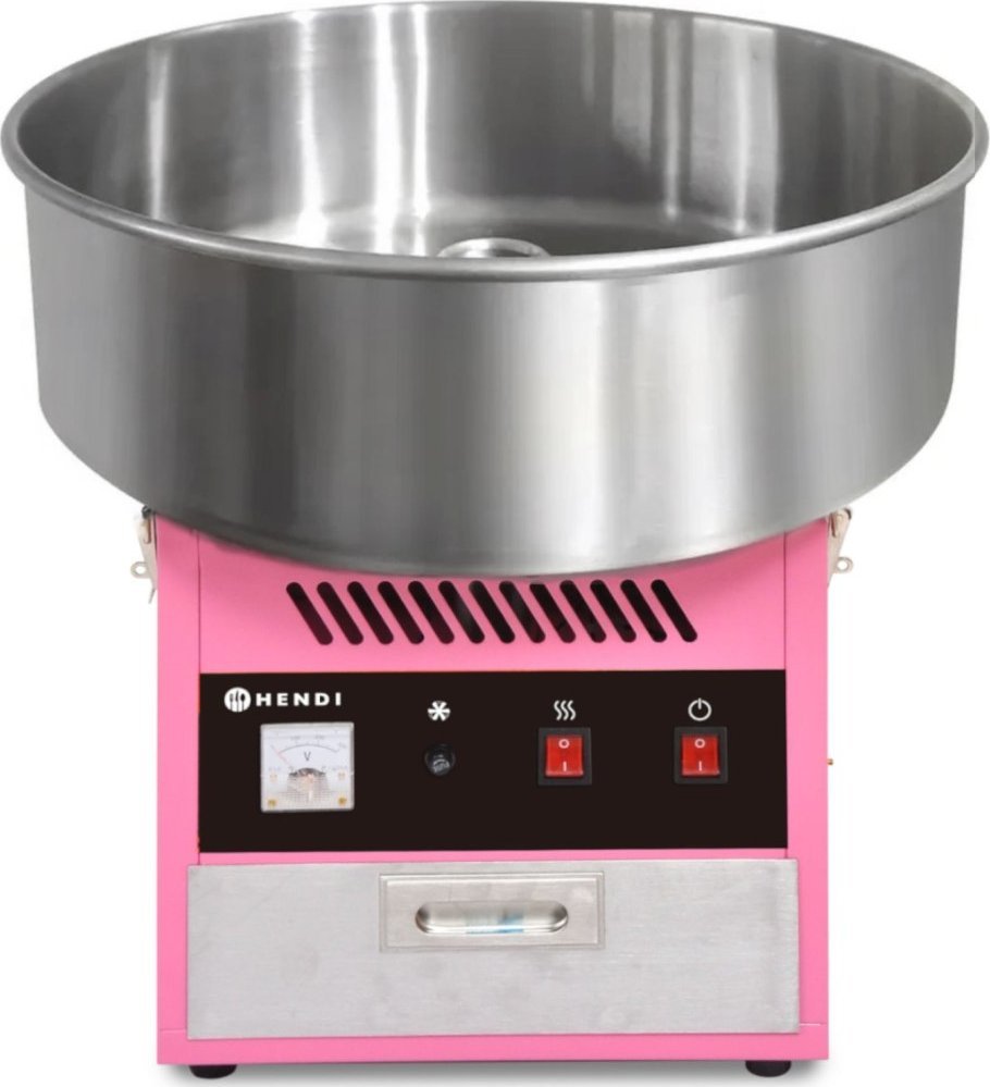 Maszynka do waty cukrowej Hendi Maszyna do waty cukrowej elektryczna bez pokrywy śr. 52 cm 1200 W - Hendi 282731