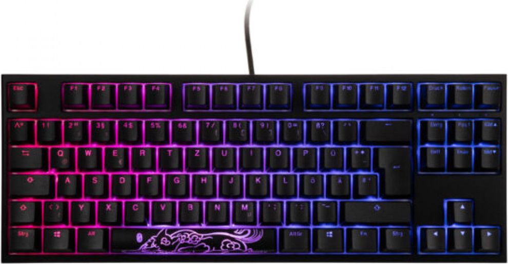 Klawiatura Ducky One 2 TKL Cherry MX Speed Silver (DKON1787ST-PDEPDAZT1)