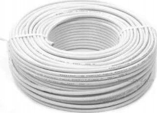 OWY Przewód OMY 2X1mm2 giętki okrągły biały 300/300V H03VV-F