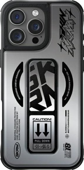Skinarma etui Kira Kobai iPhone 16 Pro Max 6.9" Magnetic Charging Grip Stand chrome