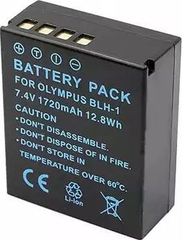Akumulator Extra Digital OLYMPUS BLH-1 baterija, 2000mAh