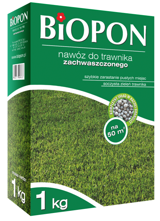 Biopon Nawóz granulowany do traw zachwaszczonych 3kg (1132)