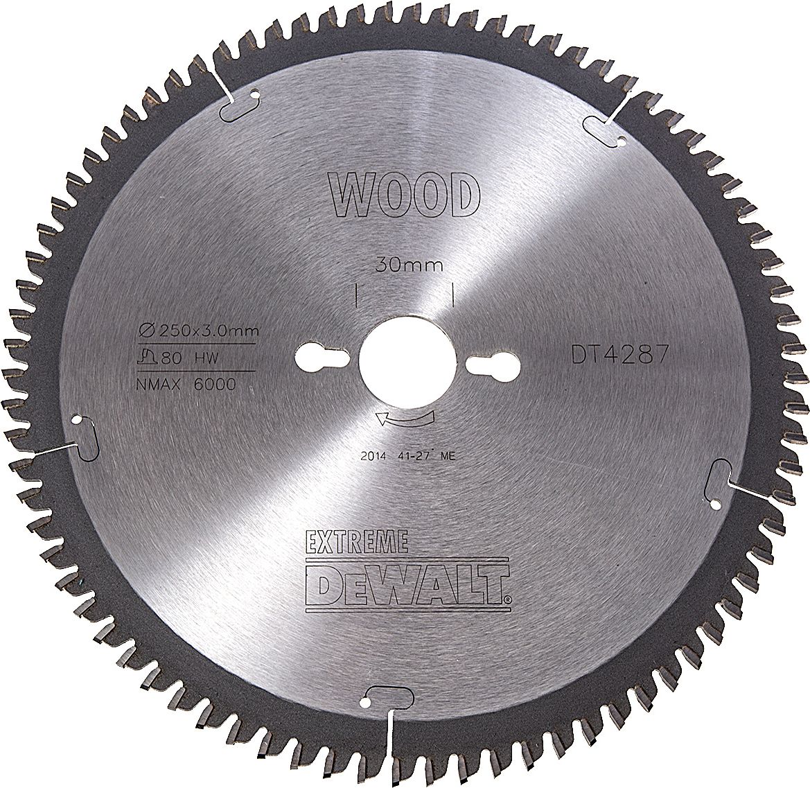 Dewalt Tarcza pilarska do pilarek stacjonarnych (250x30mm, 60 zęby HG) - DT4217-QZ