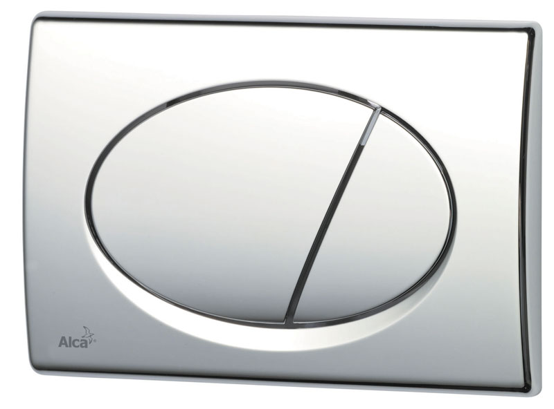 Przycisk spłukujący Alca plast M71 do WC chrom połysk (M71)