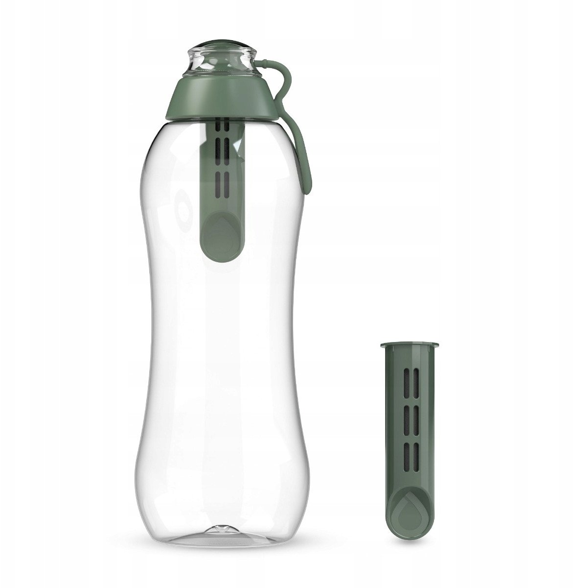 Butelka Filtrująca Dafi SOFT 0,7l Szałwiowa z 2 Filtrami Węglowymi