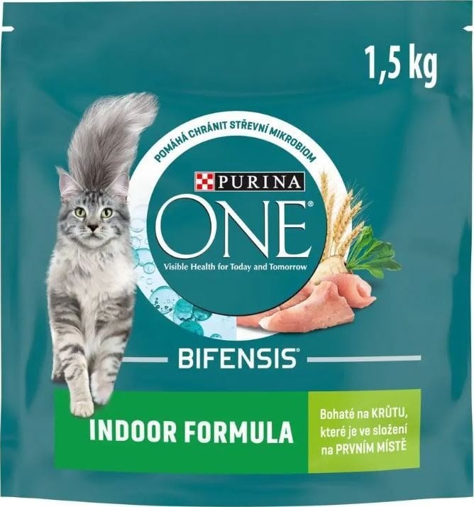 PURINA NESTLE PURINA One Bifensis Indoor Formula - sucha karma dla kota - 1,5 kg