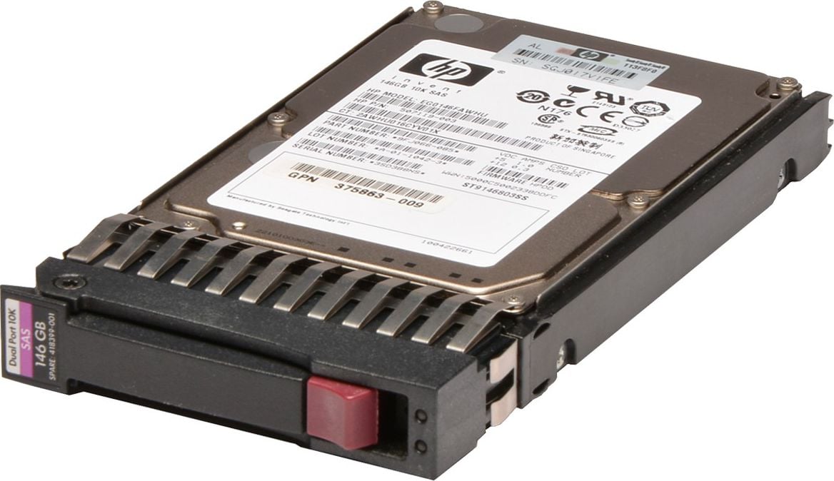 Dysk serwerowy HP 146GB 2.5'' SAS-1 (3Gb/s) (418399-001)