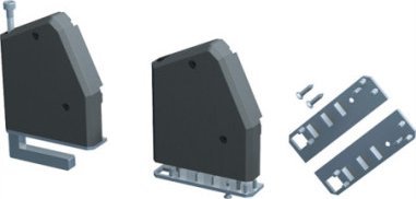 Bachmann BACHMANN DESK Śruby Spax 4x80mm, tulejki