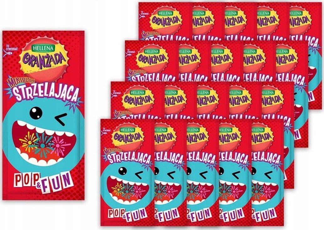 Hellena Oranżada proszek strzelający 6g x 20 sztuk
