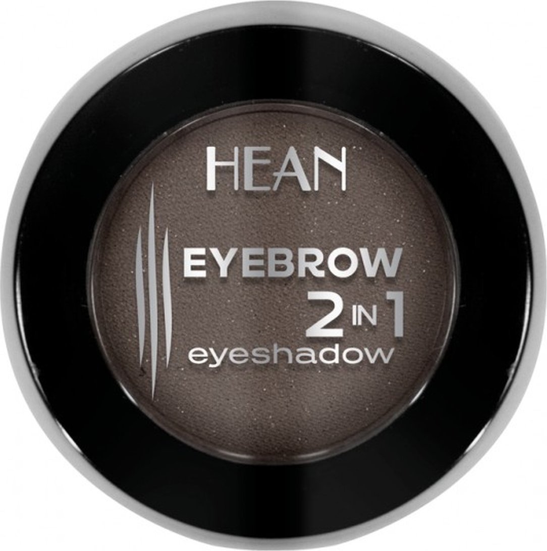 Hean EYEBROW 2 IN 1 EYESHADOW Cień do stylizacji brwi i cień do powiek Brunette (404)