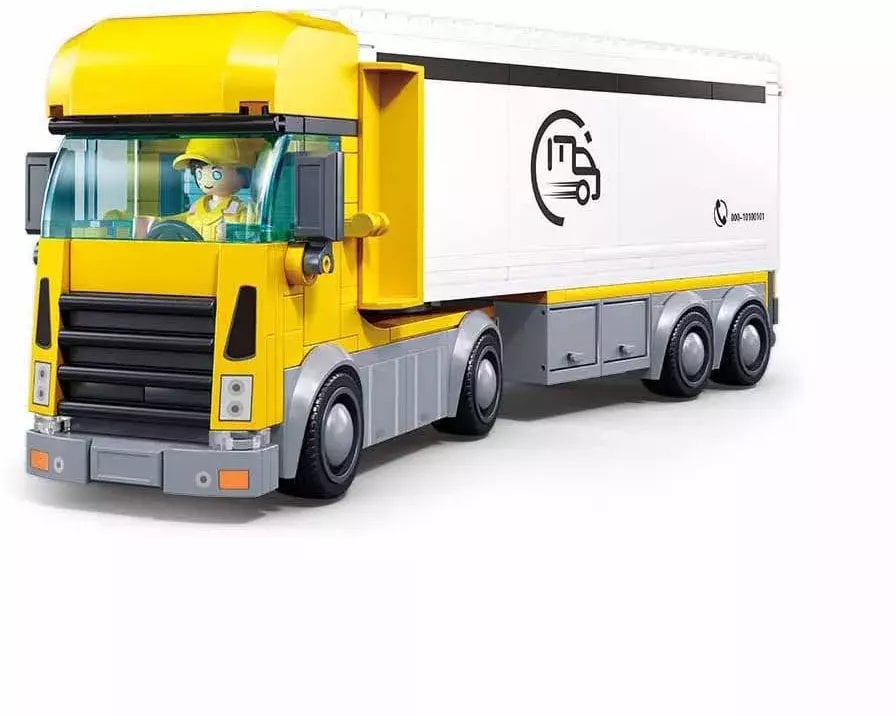 Sluban konstruktor ciężarówki dostawczej – 269 det. 6+