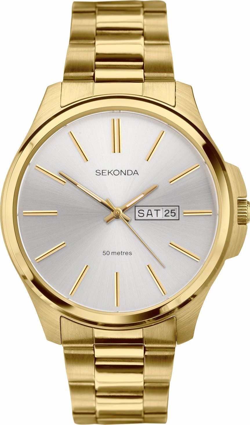 Zegarek Sekonda Zegarek męski Sekonda 30154 złoty