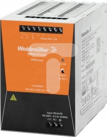 Weidmüller Zasilacz DC PRO MAX 480W 24V 20A 1478140000