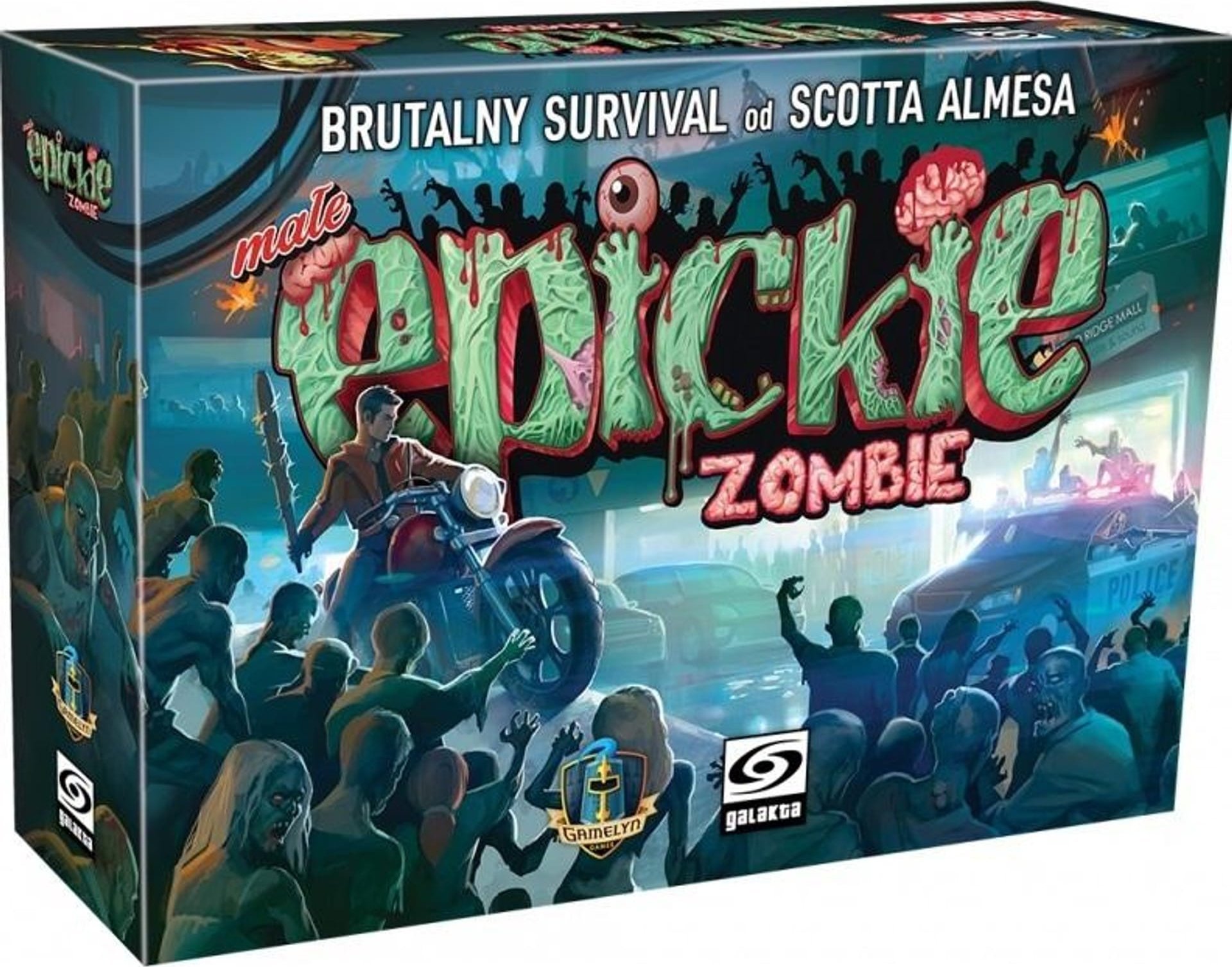 Galakta Gra planszowa Małe epickie Zombie