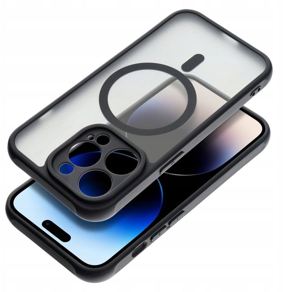 Futerał FULL MATTE MAG COVER kompatybilny z MagSafe do SAMSUNG S25 czarny