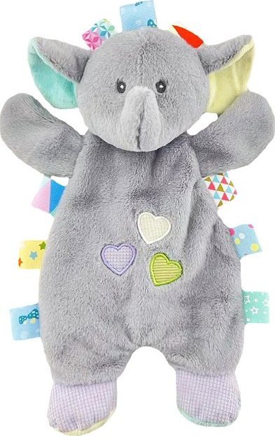 Tulilo Przytulanka Milu Słonik 25 cm z groszkiem