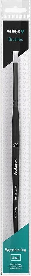 Vallejo Vallejo: B09001 - Weathering - Flat Brush - Synthetic S
