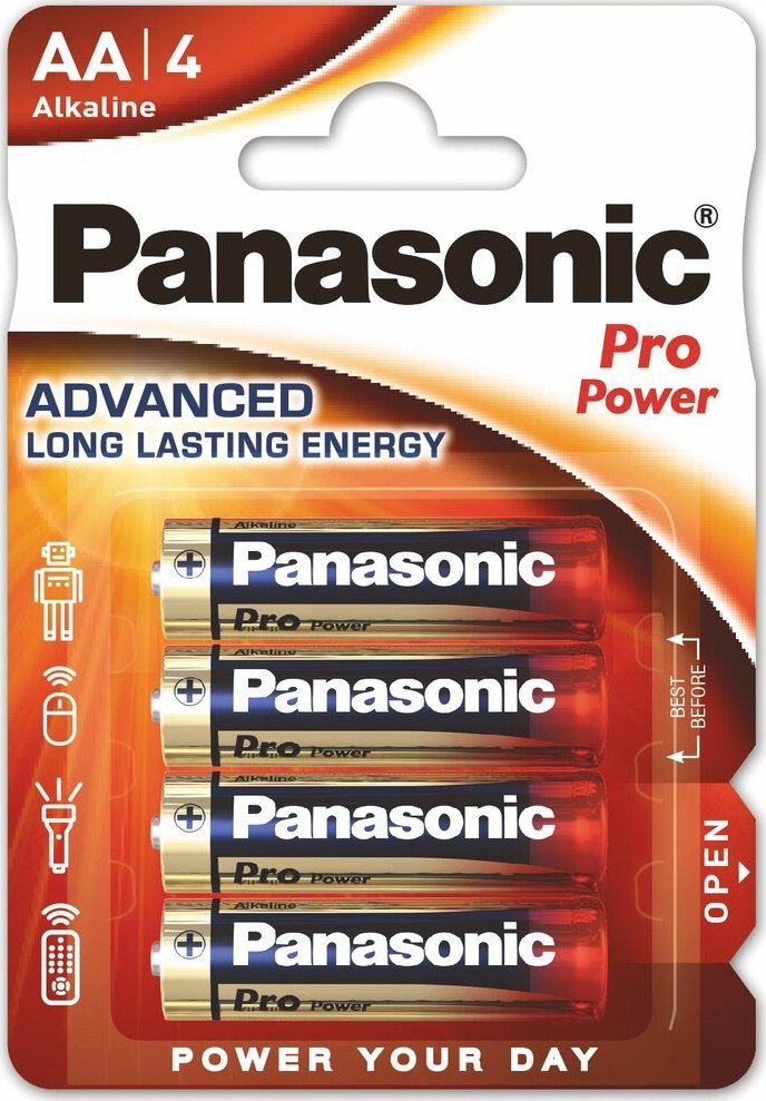 Osram Panasonic bateria alkaliczna LR6/AA ProPower 4szt