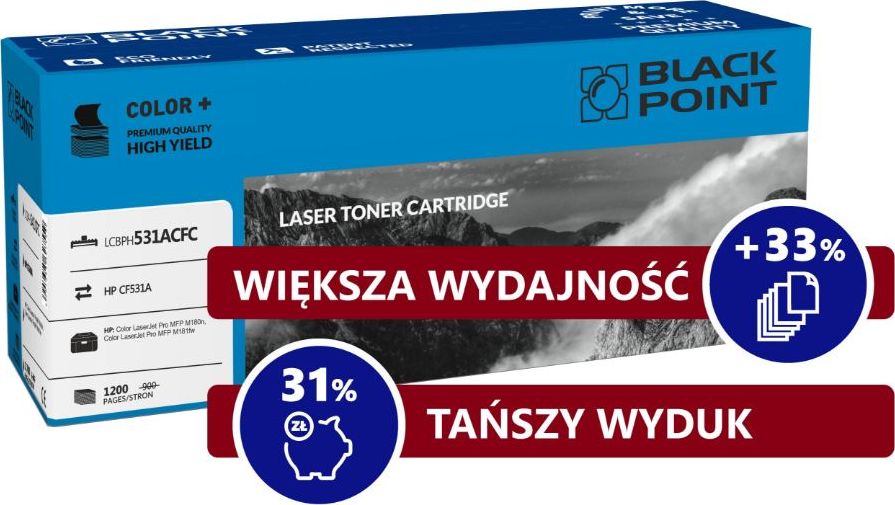 Toner Black Point LCBPH531ACFC Cyan Zamiennik 205A (BLHCF531AC)