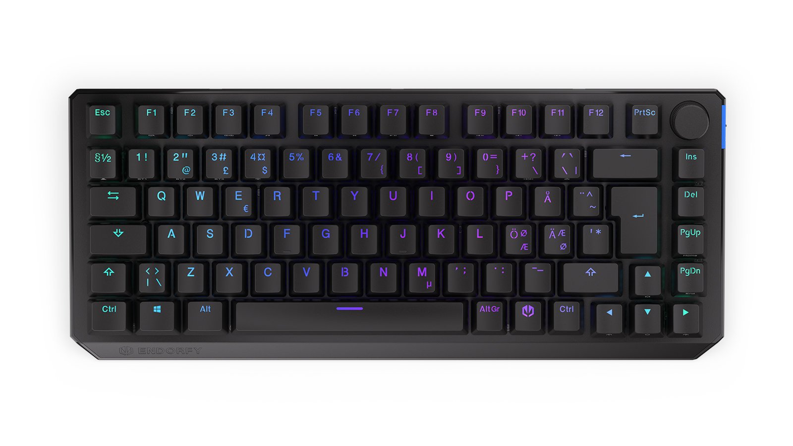 Klawiatura Endorfy Thock 75% Wireless Kailh Black Box (EY5B008)