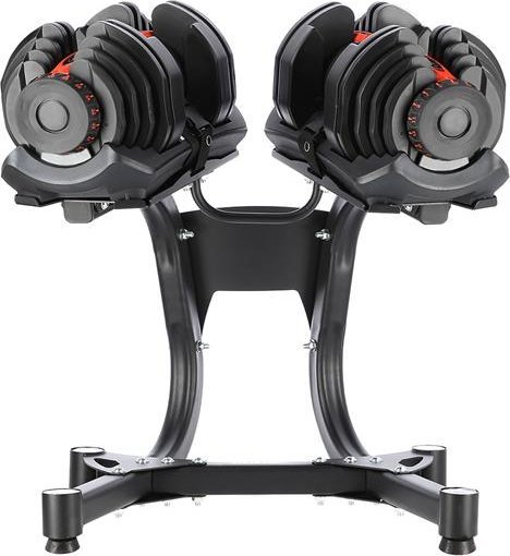 HMS Hantle SR80 stalowe 2 x 40 kg + stojak STR10