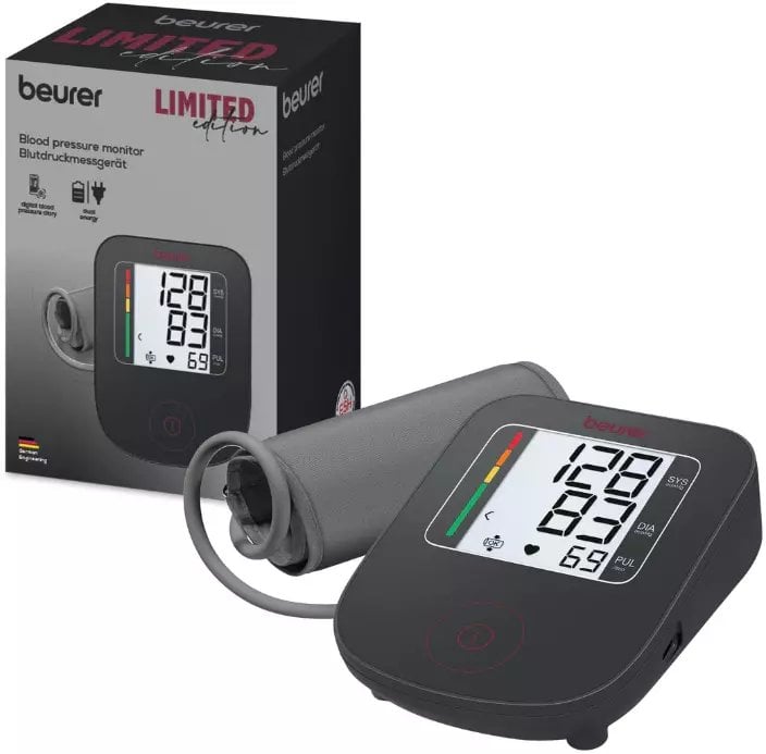 Ciśnieniomierz Beurer BM 23 Limited Edition czarny - ciśnieniomierz BM23LE25 (4211125609016)