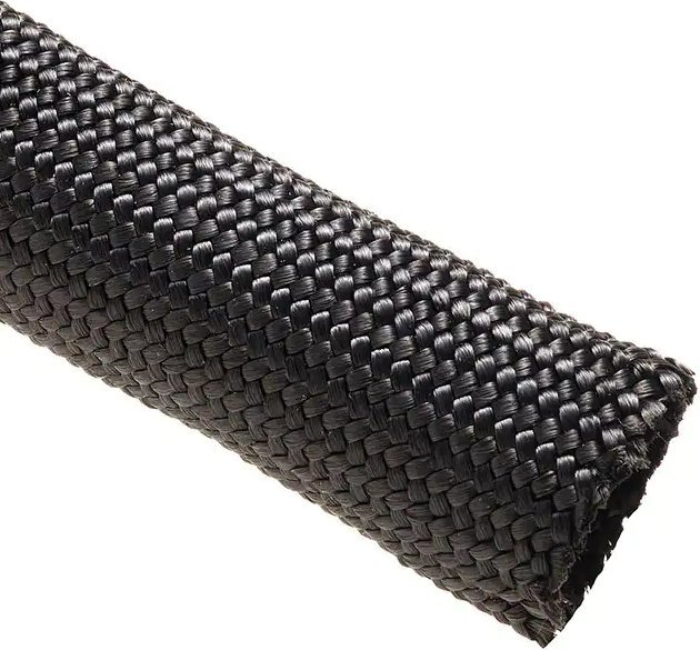 Techflex Oplot wielowłóknowy NYLON MULTIFILAMENT 13mm Czarny (NMN0.50BK)