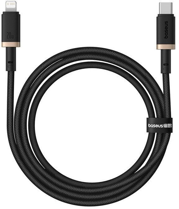 Kabel USB Baseus USB-C - USB-C 1 m Czarny (P10377800U01-00)