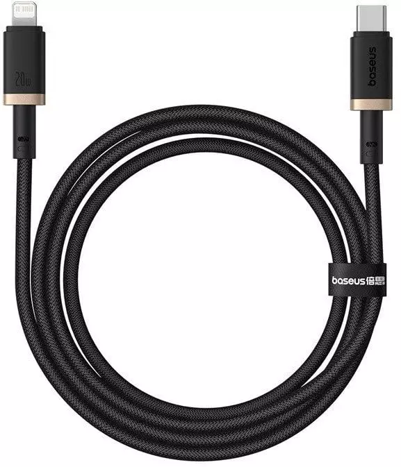 Kabel USB Baseus USB-C - USB-C 1 m Czarny (P10377800U01-00)